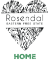 Rosendal logo, home button