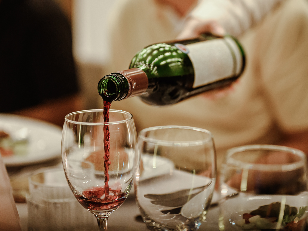 Wine tasting